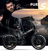 Icon.e Icon.e Bici Elettrica Pieghevole E-Road Plus 250W Pure Black S